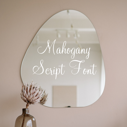 Personalised Ornate Mirror